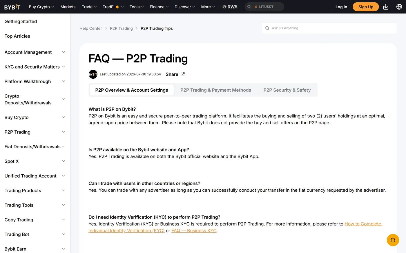 使用 P2P 或第三方通道完成法币入金